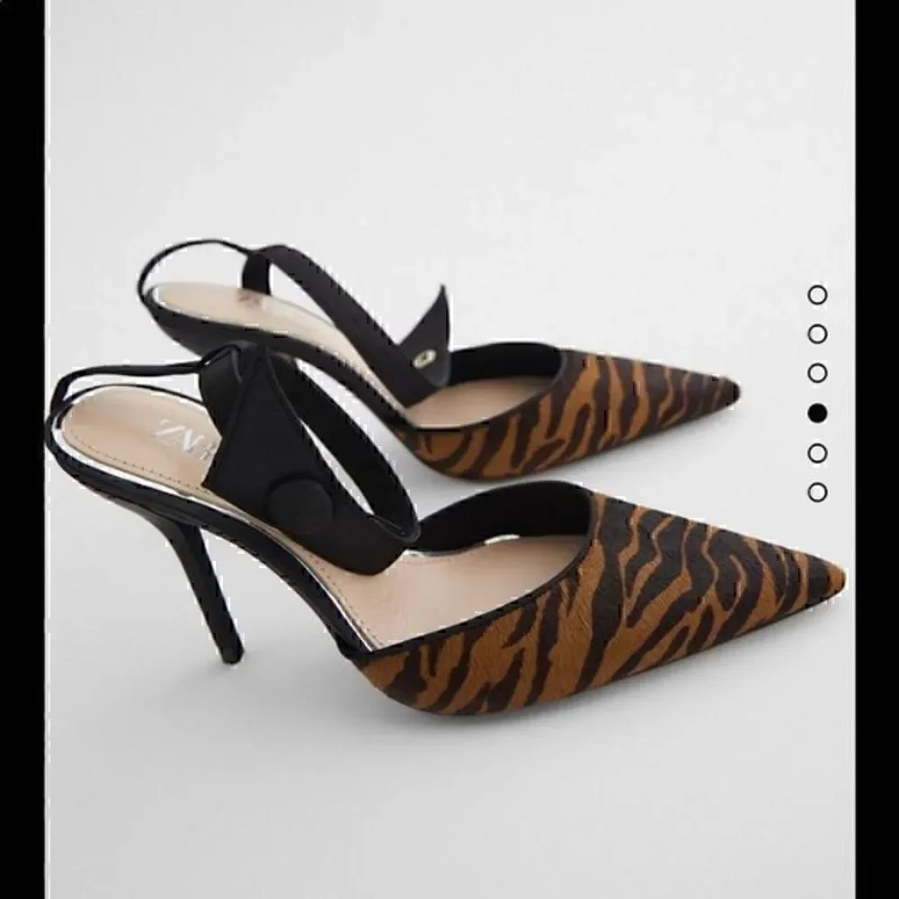 ZARA sling back heels